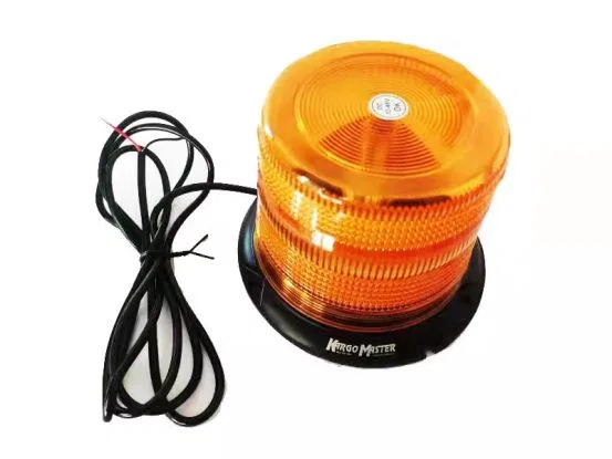40422 – HOLMAN Warning Light, 5.4 Inch Height x 6.4 Inch Diameter Beacon 48 LED Amber Lens 6 Flash Patterns 12/48 Vol...